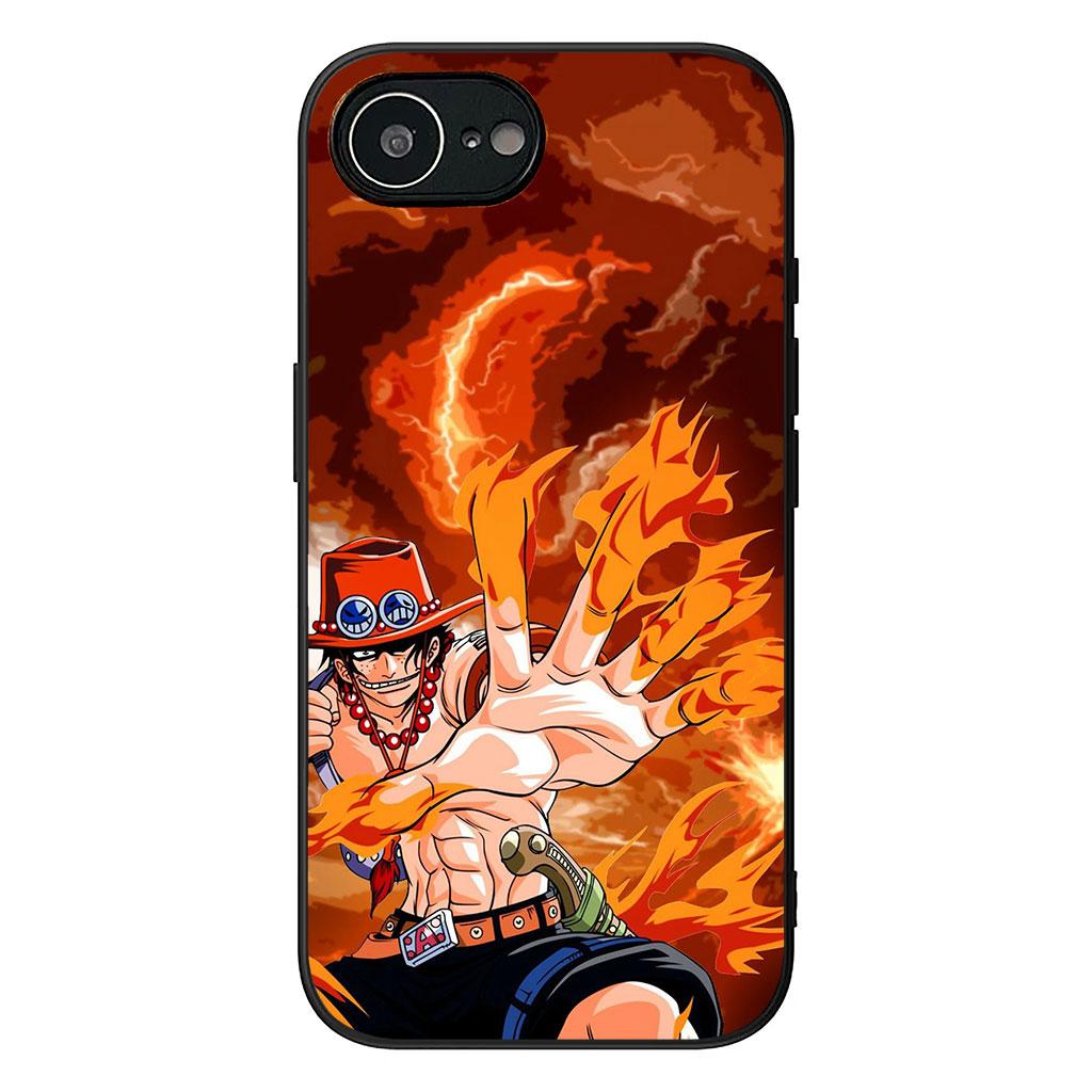 Portgas D Ace One Pieces Luffy Casing Phone Cover for Xiaomi Redmi Note 13 A3 A4 14 Pro Plus 9T 14C 13C 9C NFC + Pro+ 5G 4G Case