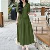 ZANZEA Women Short Sleeve Blouse and Long Skirts Summer Two Piece Suit Sets