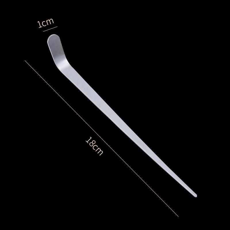 Stainless Steel Tea Needle Stick Gold Silver Matcha Spoon Tea Scoop Tea Ceremony Teaware Kitchen Tool Cleaning Pot Measuring Tea