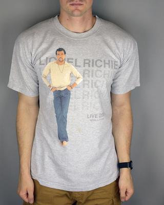 Vintage Lionel Richie Live 2001 World Tour T Shirt