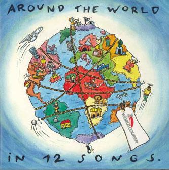 

CD РАЗНЫЕ ИСПОЛНИТЕЛИ - Вокруг света за 12 песен SP6292 BMG Не Япония Мировая музыка Б/У