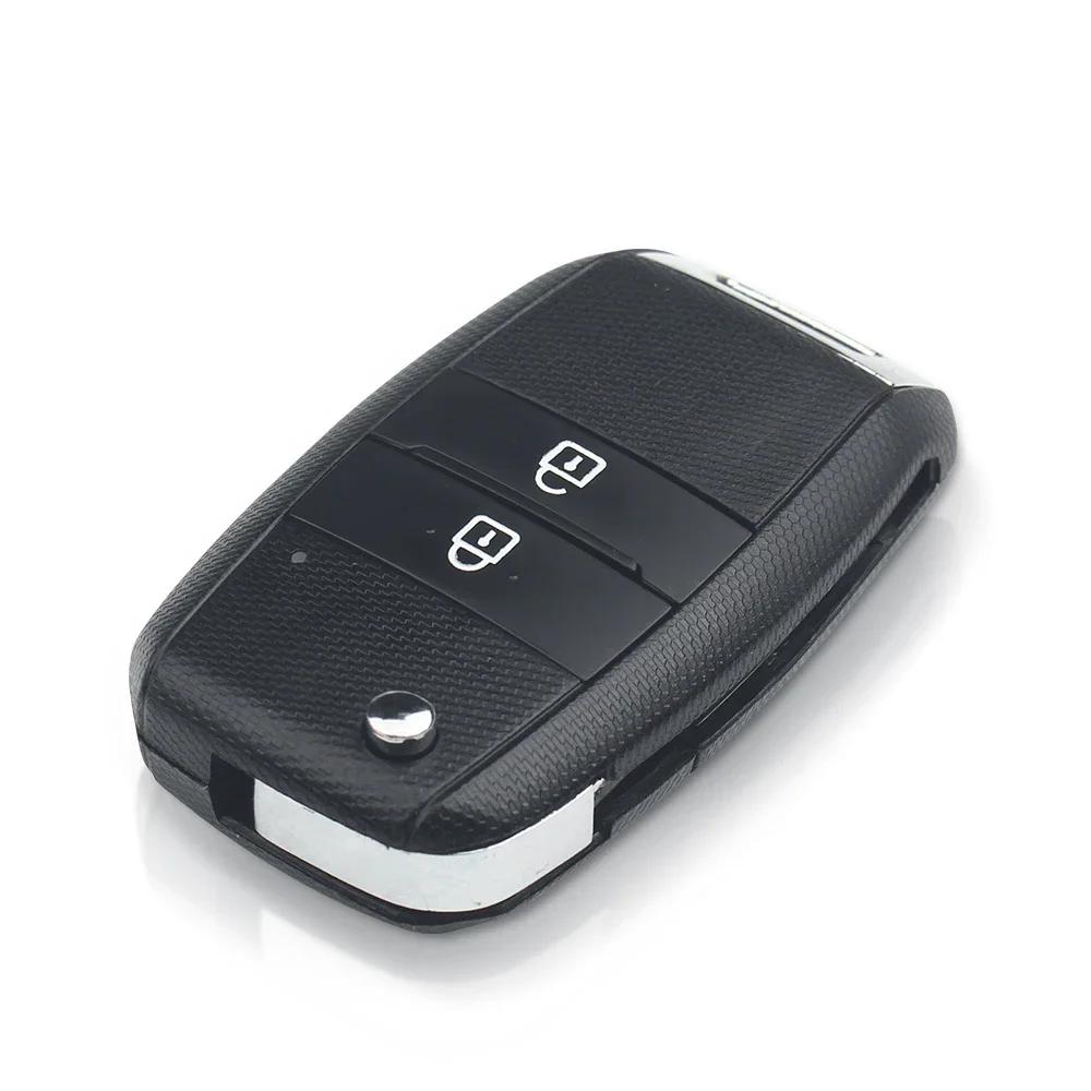 S Car Key Shell Case 2/3/4 Buttons For Kia K2 K3 K5 Ceed Rio Carens Cerato Sportage Optima Forte Toy40 Hyn14 Hyn18