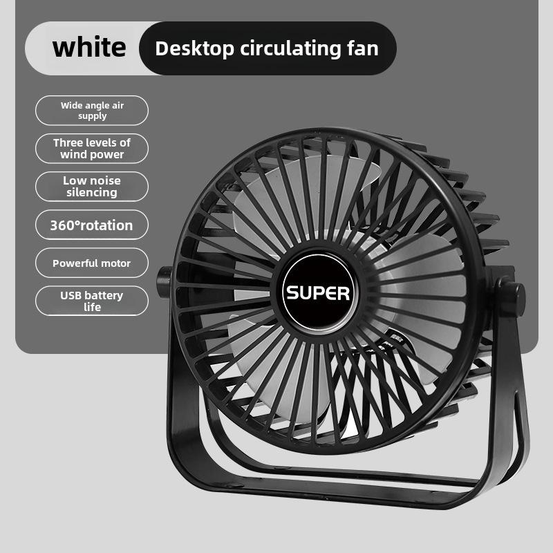 Rechargeable Portable Mini Desktop & Handheld USB Fan