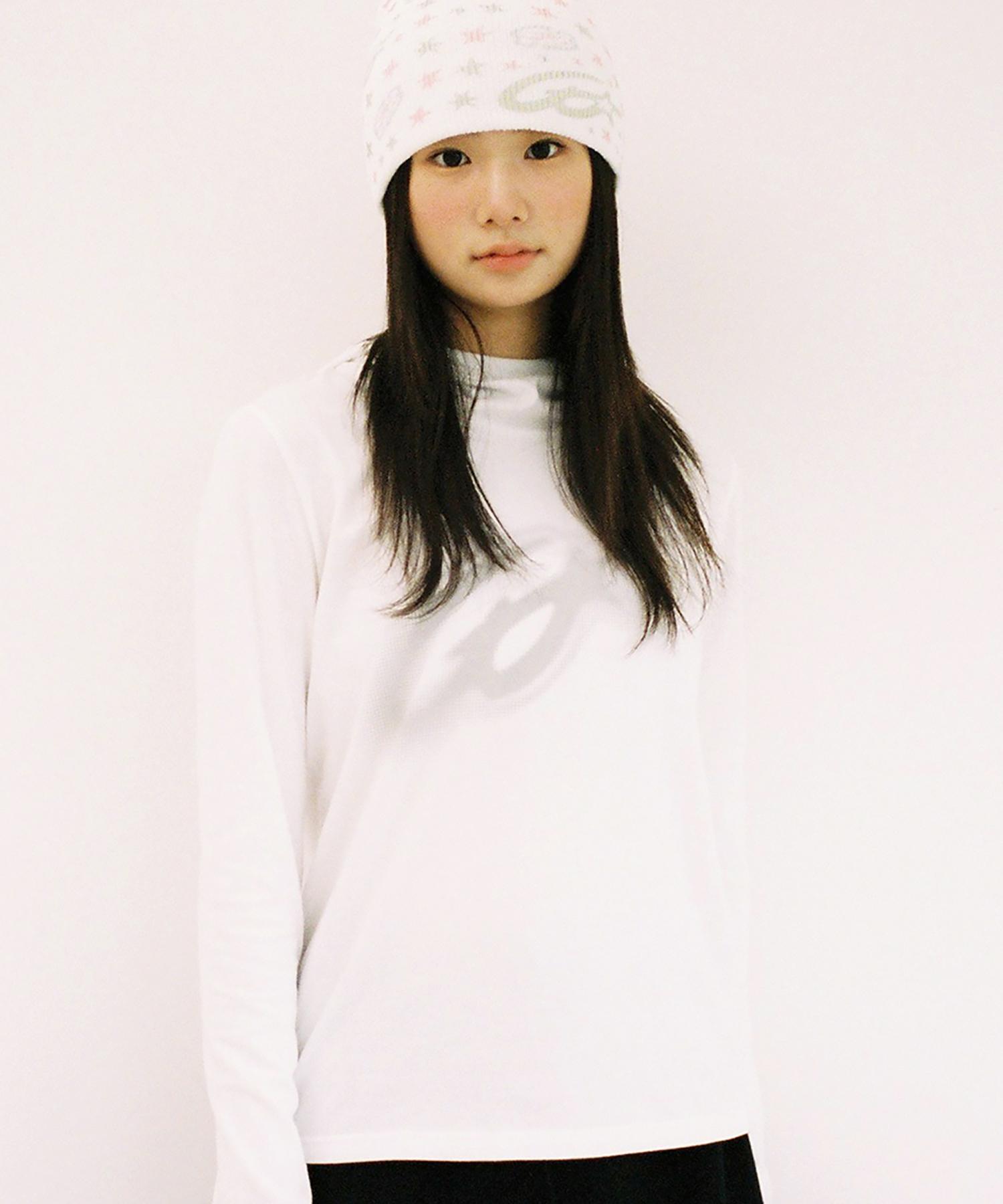 Web House Symbol Dot Long Sleeve Hoodie - White White