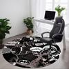 1 buc. Covor Rotund de Birou Batman, Sub Scaune de Birou, Dormitor, Sufragerie, Decor Acasă, Decor Cameră, Disponibil în Diverse Mărimi