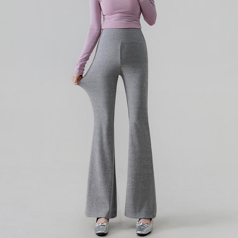 Autumn 2025 Maternity Flare Pants - High Waist, Tummy-Covering, Slimming Casual Wear XL