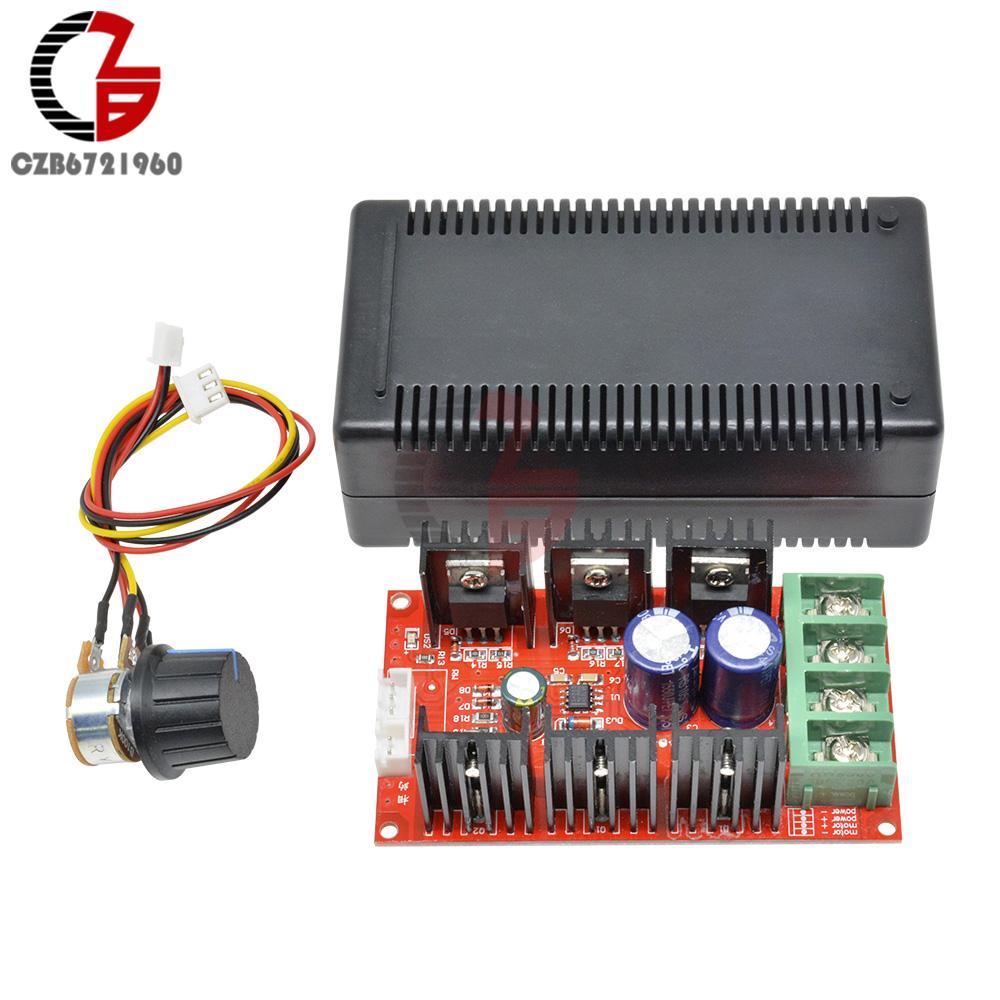 2000W 40A Voltage Regulator DC Motor Speed Controller DC 12V 24V PWM HHO RC Car Fan Speed Regulator Power Control Soft Starting