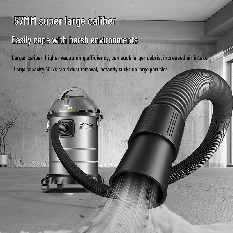 Yangzi High-Power Commercial & Industrial Wet/Dry Vacuum Cleaner