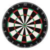 Dart Board, High-Grade Self-Healing Sisal Fiber Dartboard with Staple-Free Bullseye, Blade Wire & Rotating Number Ring, 450mm Professional Dartboard