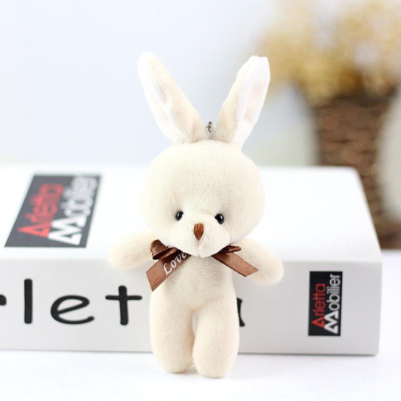 Plush Soft Premium Bunny Keychain In Various Colors Perfect For Wedding Tossing