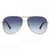Salvatore Ferragamo Blue Gradient Pilot Ladies Sunglasses Sf268s 792 62 Multi