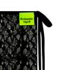Lomaentigtaigeo Lace Tied Ribbon Knee High Stockings (Black)