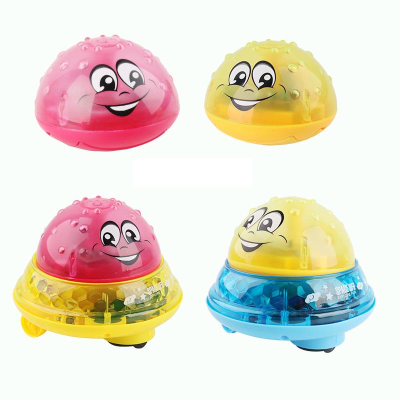 Bath Toys Spray Water Light Rotate with Shower Pool Kids Toys for Children Toddler Bathroom Toys