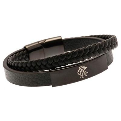 Leather Crest Bracelet