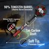 Michael Smith Tenacious Front Weight Tungsten Pro Throwing Darts Soft Tip Set, professionell hergestellt, neuseeländisches Design, Dart Flight für Frauen und Männer, Kunststoff