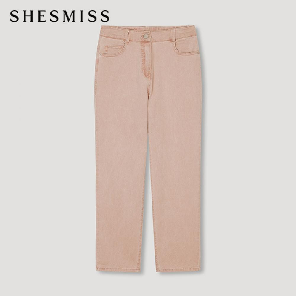 

She S miss Pigment мешковатые хлопковые брюки SSmln22070 Lp light pink/55