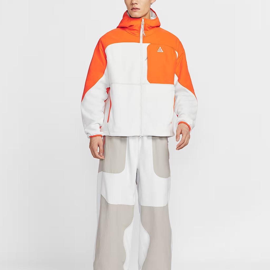 Nike ACG Wolf Tree Polartec Zipper Loose Breathable Hooded Long Sleeve Jacket Men jackets HJ2459-819