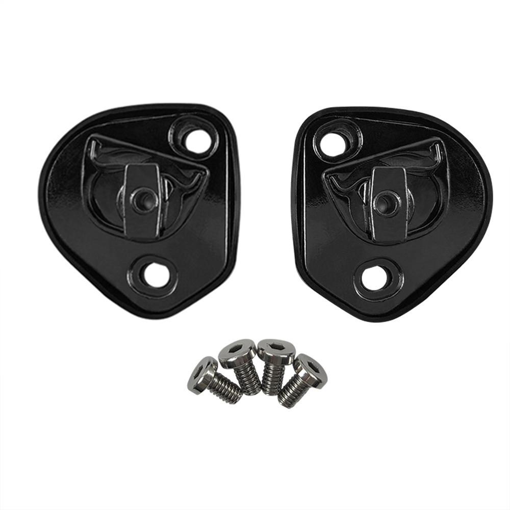 A Pair of Pivot Kit Base Plate Visor Mechanism For Pista GP R GP RR Corsa Helmet