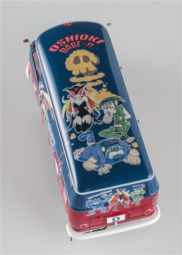 Hasegawa Time Bokan Series Yatterman Volkswagen Type 2 Delivery Van Dronbo Gang Plastic Model SP597 1/24