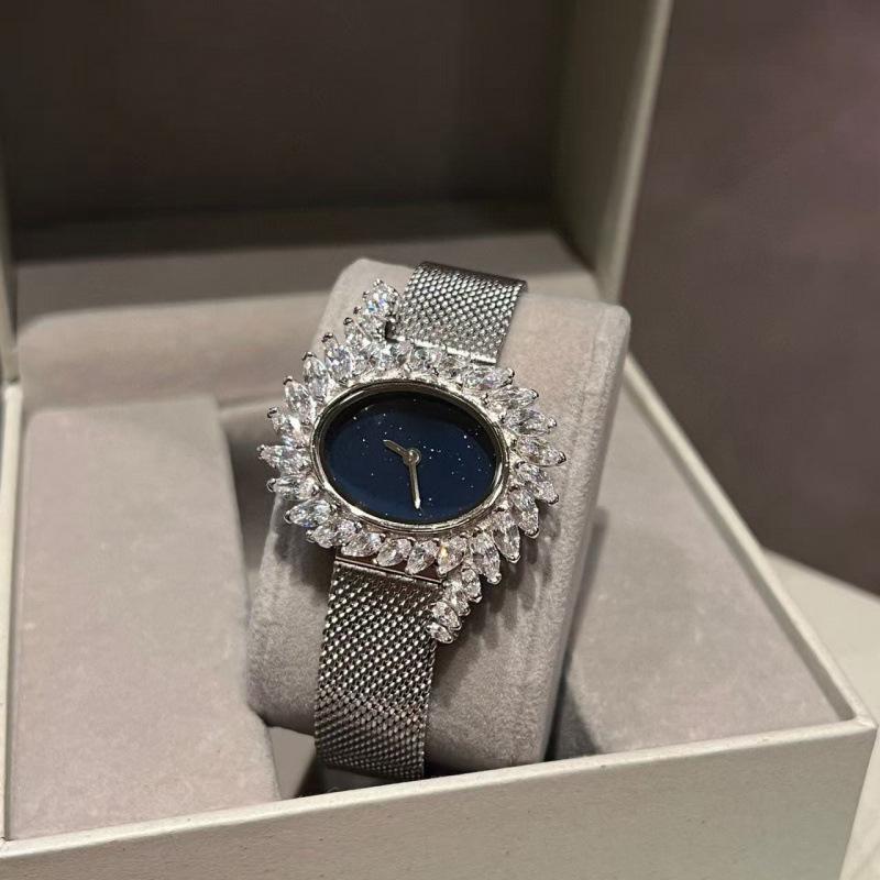 

Bojia High-End Luxury Women s Watch with Diamond Milanese Strap 36*27