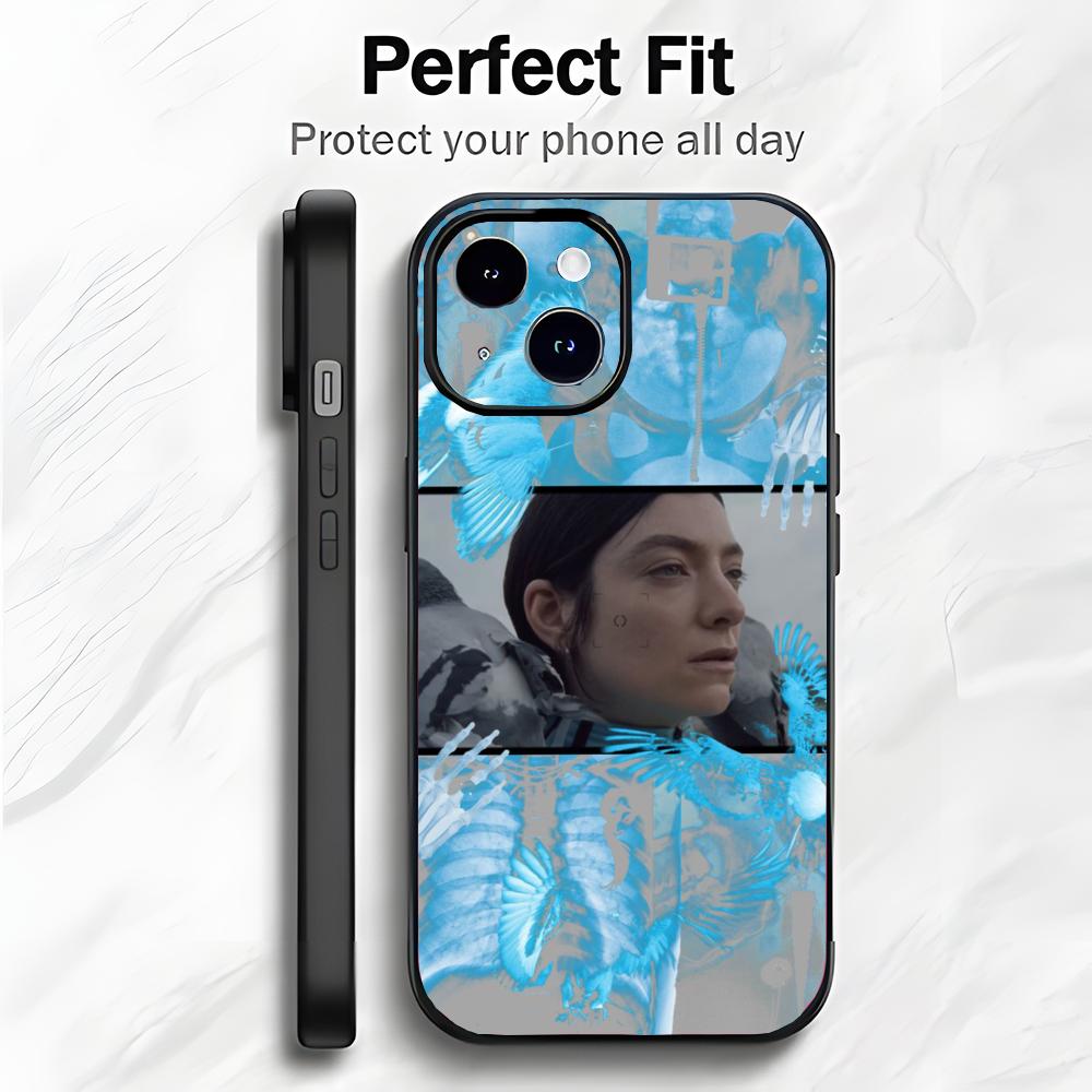 Unique Indie Singer L-Lorde Phone Case Phone Case Soft Packaging Lightweight For iPhone17 16 15 14 13ProMax
