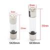 0.1A 0.2A 0.5A 1A 2A 3A 4A 5A 6A 7A 8A 10A 12A 15A 20A 30A 5*20MM 6*30MM Glass Fuse Fast Fuse 250V Quick Blow Fuses4