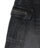 Midnight Move Cargo Skirt (Black)