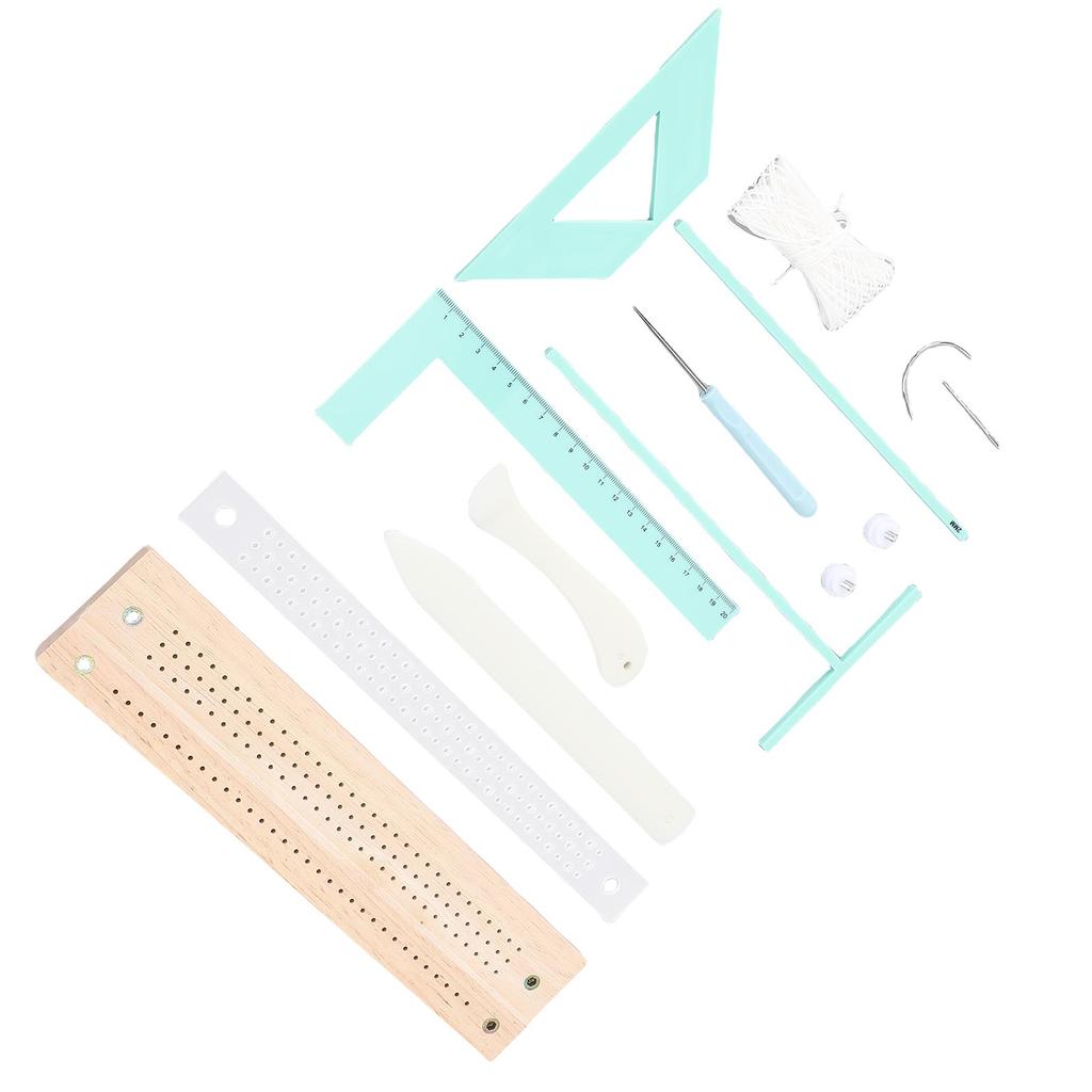 Bookbinding Supplies Kit Multifunctional Portable Bookbinding Scrapbooking Tool Set for Diary Mini Album