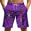 Italy Flag Boxing Shorts Pants 3D Print Fighting Training Unisex Men Women Quick Dry Fitness Gym Sport Workout Casual Streetwear