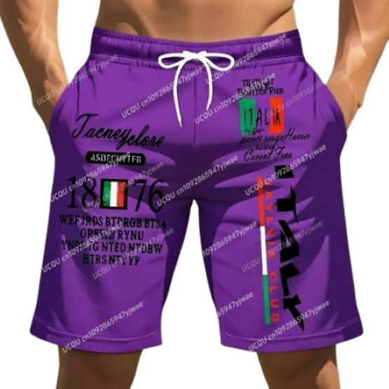 Italy Flag Boxing Shorts Pants 3D Print Fighting Training Unisex Men Women Quick Dry Fitness Gym Sport Workout Casual Streetwear