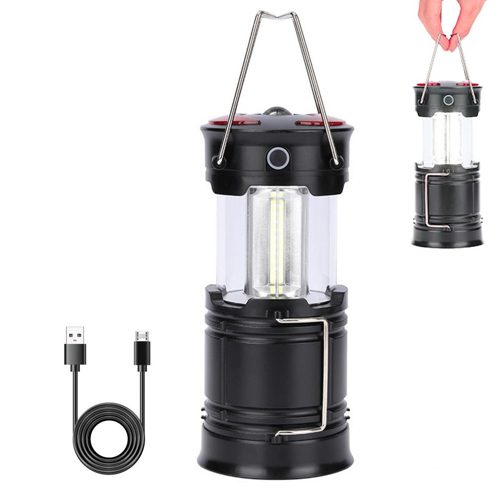 Camping Lights & Lanterns Rechargeable Lantern Portable Camping Lights Tent Lights Lantern Flashlight Camping Lights For Hiking