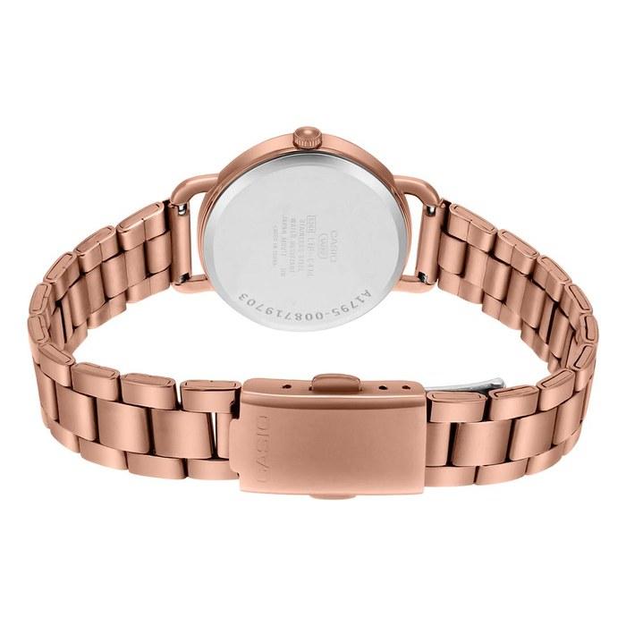 Casio Enticer Analog Rose Gold Dial Women's Watch - LTP-E412PG-4ADF (A1795)