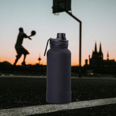 Active Lifestyle Stainless Steel Water Bottle with Holder