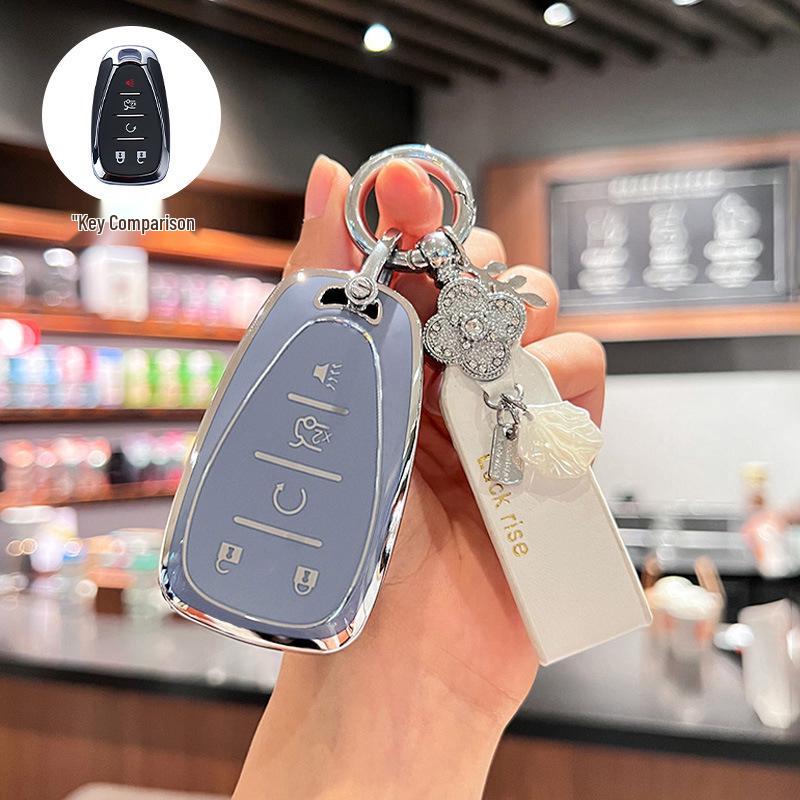 Compatible Chevrolet Key Cover for Volando, Malibu XL, Chuangku, Chuangjie, Explorer, Shell Buckle, and Changxun Models – Full Protection