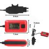 Rilevamento guasti veicolo AE150 12V 20A Rilevamento guasti circuito auto Galvanometro fusibile tramite strumento diagnostico fusibile