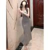 Royal Sister Spice Girl Sexy Hip-wrapped Suspender Skirt Female Summer New Slim Pear-shaped Super Body Sexy Dress