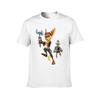 Koszulkka Ratchet & Clank koszulki dla mężczyzny bawełniane miękkie koszulki dla mężczyzny bawełniane śmieszna Koszulka
