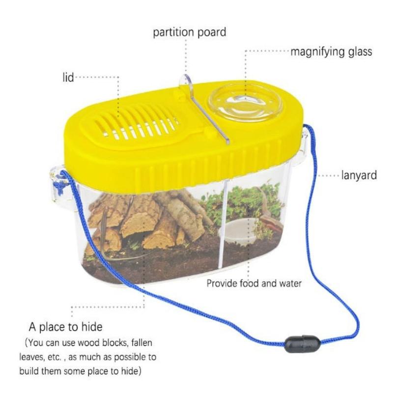 6Pcs Outdoor Adventure Camping Tool Kids Explorer Set Bug Catcher Kit Educational Nature Exploration Puzzle Toys Gift