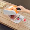 Micro Desktop 45°Cutting Machine W/ Limit Switch & Clamping Tool,7800r/min Table Saw for Max.1.2cm/0.47inch Wood, Plastic, Stone