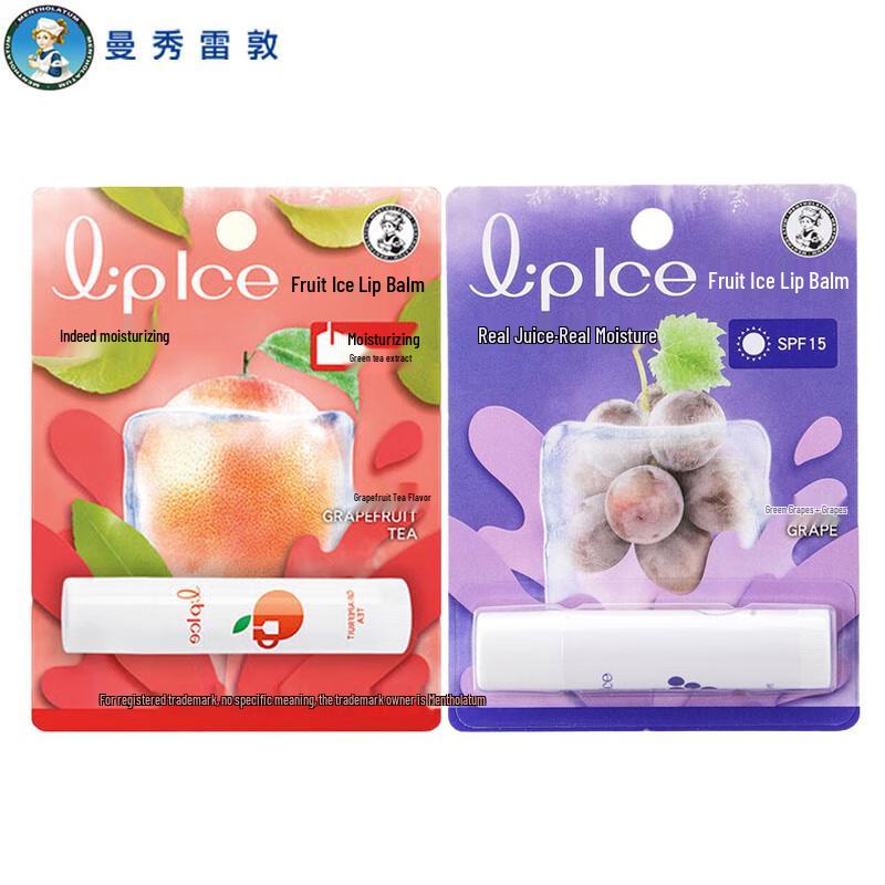 

Mentholatum Фруктовый Лед Бальзам для Губ Дуэт