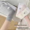 Women's Bowknot Ballet-Style Mesh Mid-Calf Socks for Spring/Summer