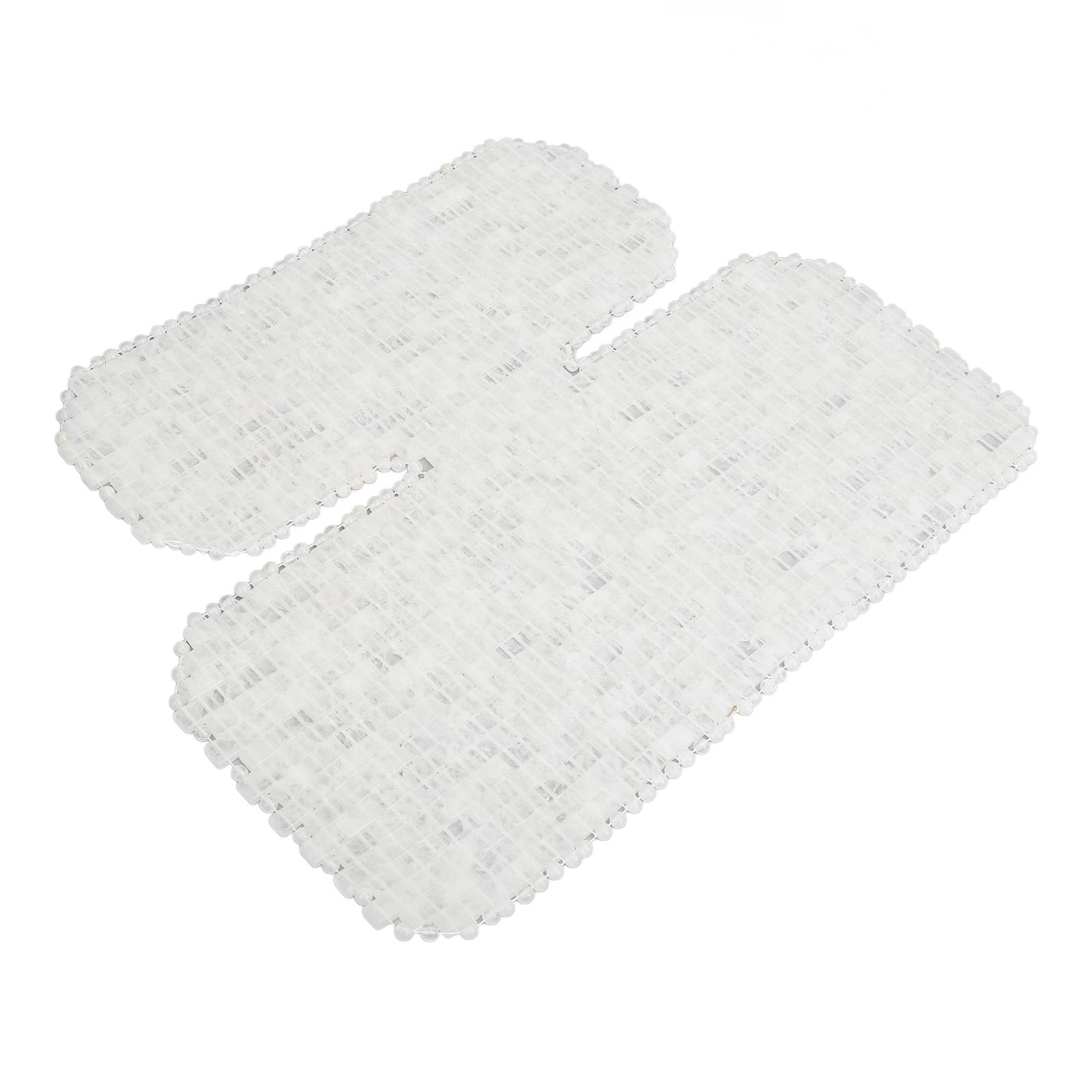 

Neck Chest Massager Translucent Relaxing Soothe Reduce Fatigue Jadestone Neck Chest Massager White