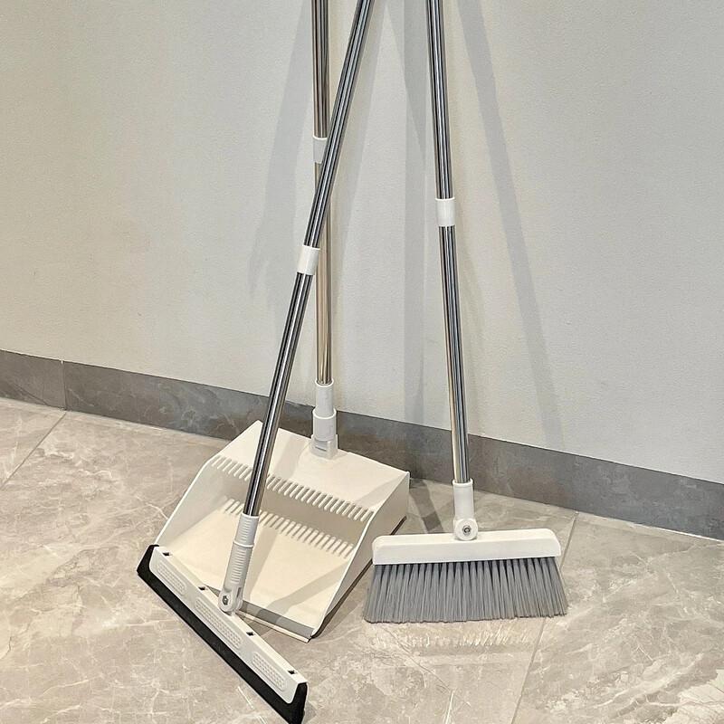 Household Broom and Dustpan Set