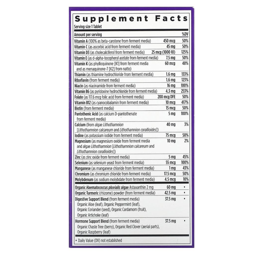 Every Woman One Daily 55+ Multivitamin, 96 Vegetarian Tablets