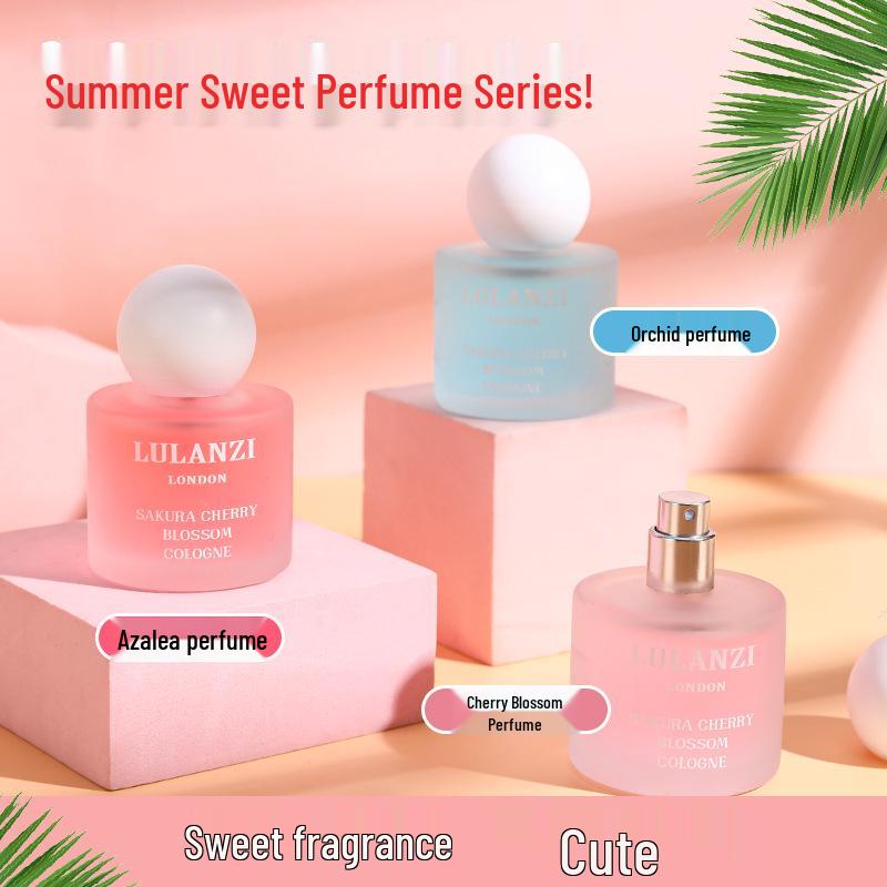 L'Occitane Cherry Blossom Azalea Orchid Floral Perfume - Fresh, Long-Lasting, Light, Elegant Fragrance