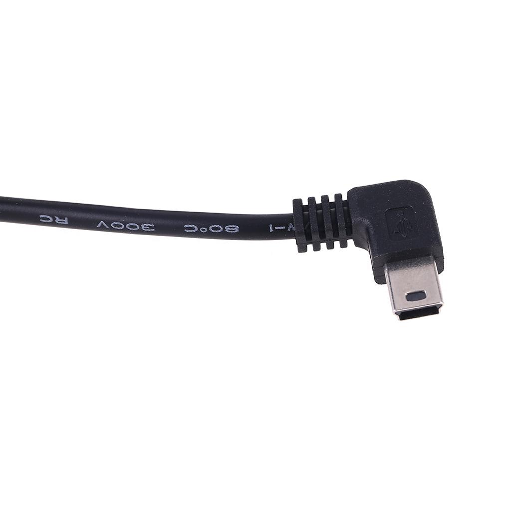 Doppelter Mini-USB-Anschluss Dashcam Auto Zigarettenanzünder Adapter Stromkabel Buchse Ladegerät für DVR Fahrzeugladezubehör