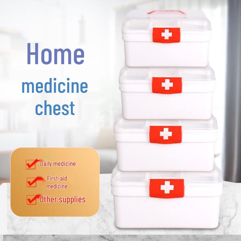 

Portable Household First Aid Storage Box