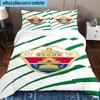 3PCS Football Elche Crest Design Bedding Set,Including 1pc Duvet Cover And 2pcs Pillowcases Perfect for Bedroom, Dormitory, Fan Christmas gift