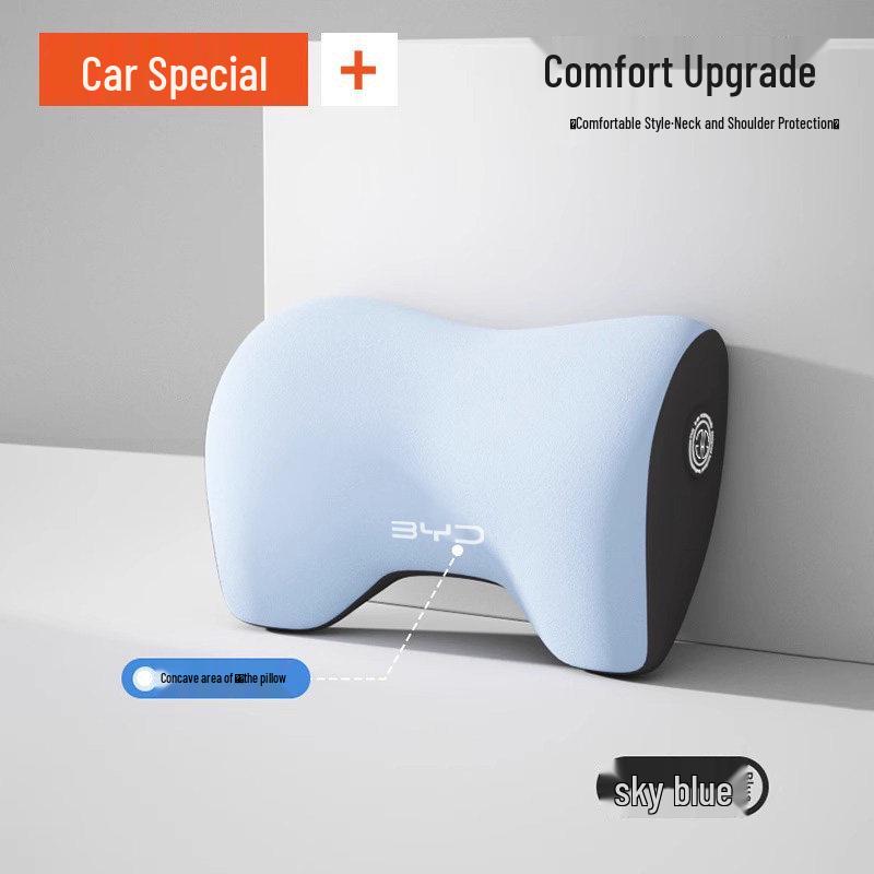 BYD Car Neck & Lumbar Support Cushion for Qinplus/Songpro/Seagull/Haipei Hui