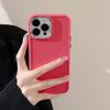 Plating Lens Iphone16 Suitable for 17promax IPhone Case 14 Silicone 11 Simple Solid Color 13